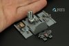 Quinta Studio QD48422 P-47M Thunderbolt 3D-Printed coloured Interior on decal paper (Tamiya) 1/48